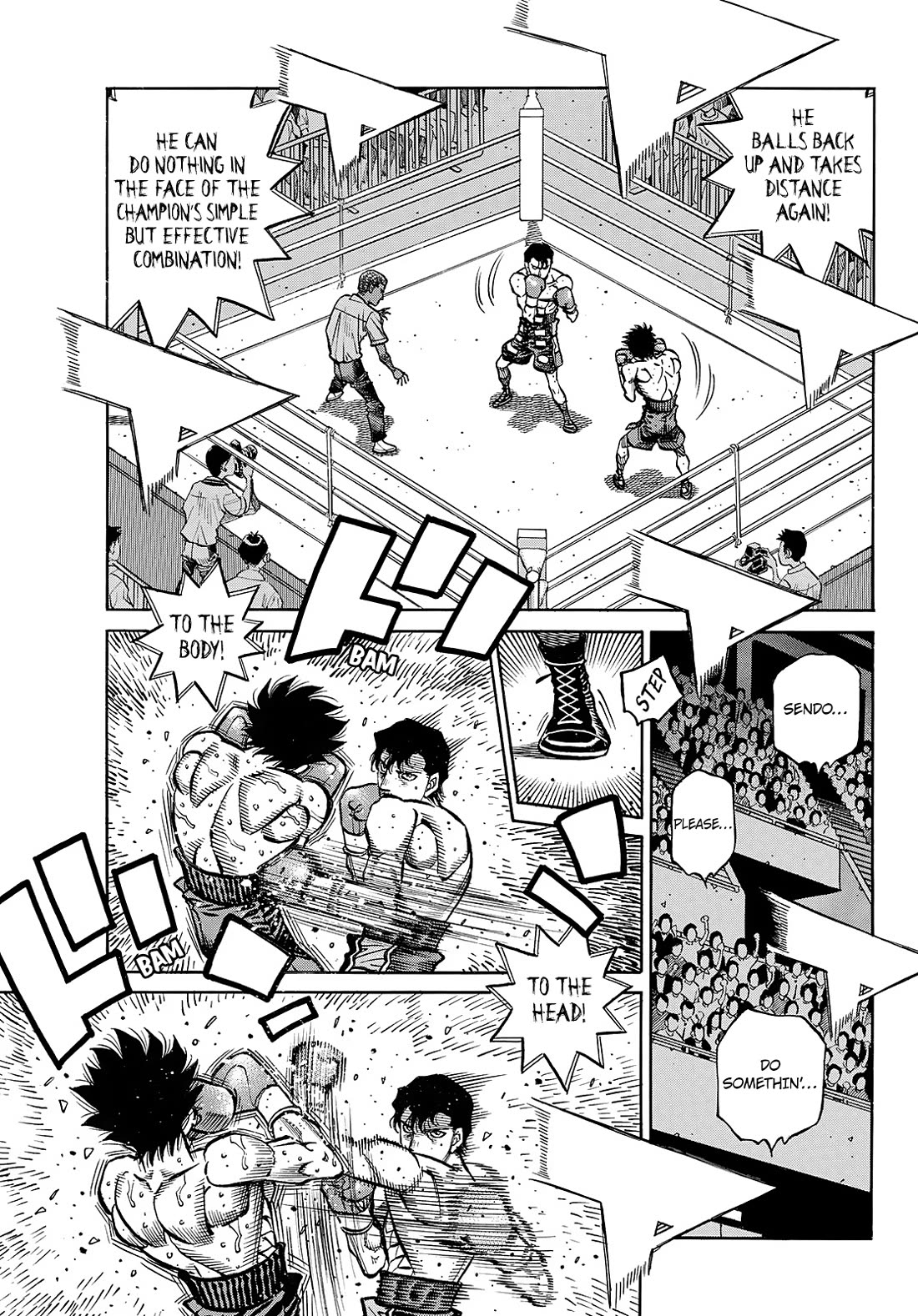 Hajime no Ippo Chapter 1505 page 7 - Chapter 1505: The Embodiment of Despair