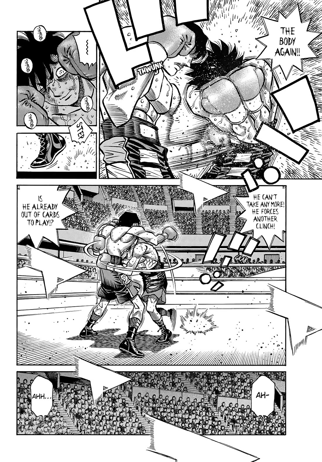 Hajime no Ippo Chapter 1505 page 8 - Chapter 1505: The Embodiment of Despair