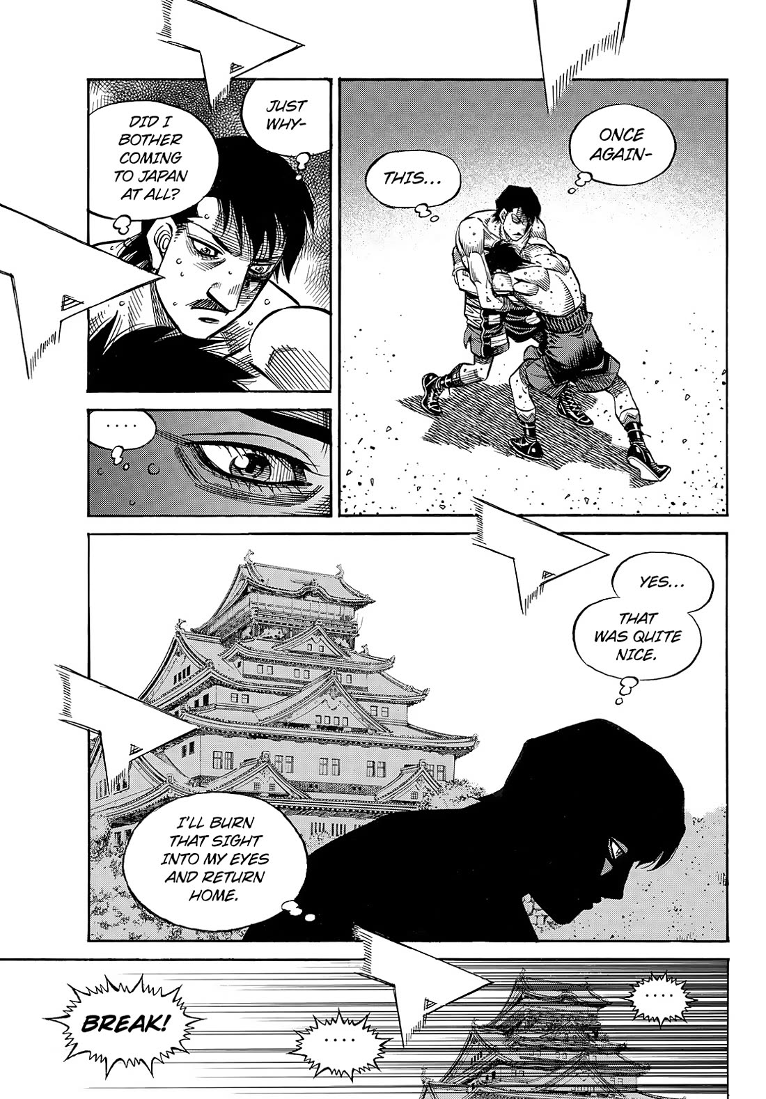 Hajime no Ippo Chapter 1505 page 9 - Chapter 1505: The Embodiment of Despair