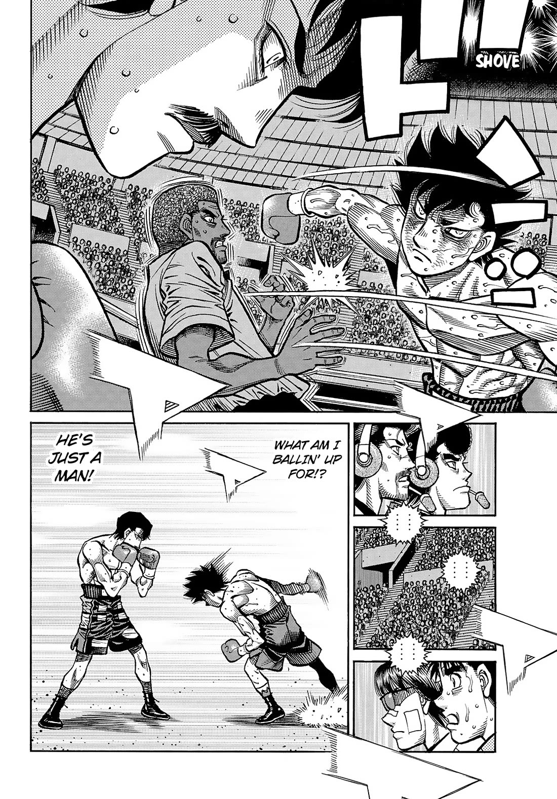 Hajime no Ippo Chapter 1506 page 14 - Chapter 1506: Clinch