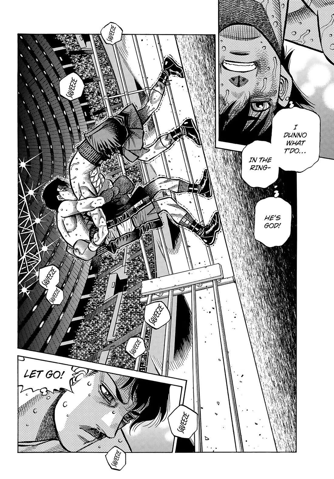 Hajime no Ippo Chapter 1506 page 3 - Chapter 1506: Clinch