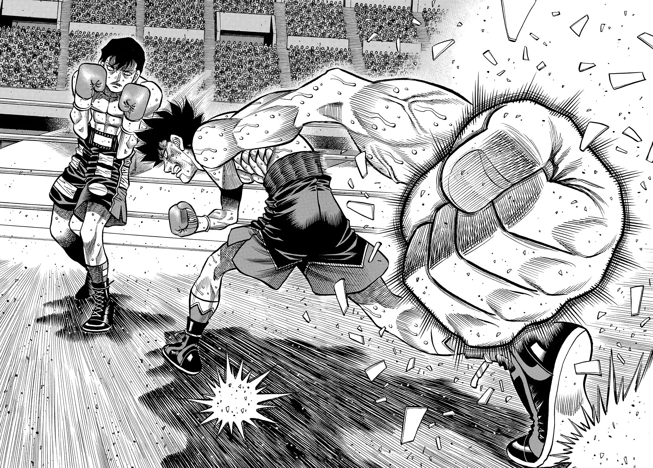 Hajime no Ippo Chapter 1507 page 3 - Chapter 1507: Comeback Knuckles