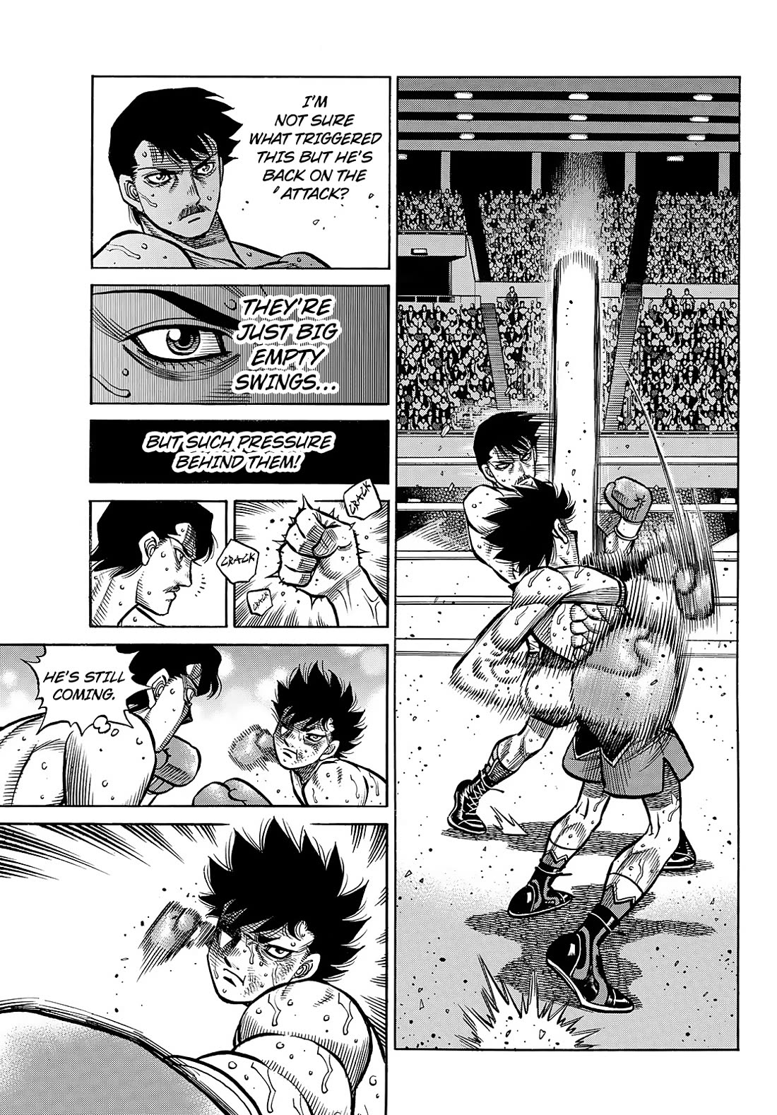 Hajime no Ippo Chapter 1507 page 5 - Chapter 1507: Comeback Knuckles
