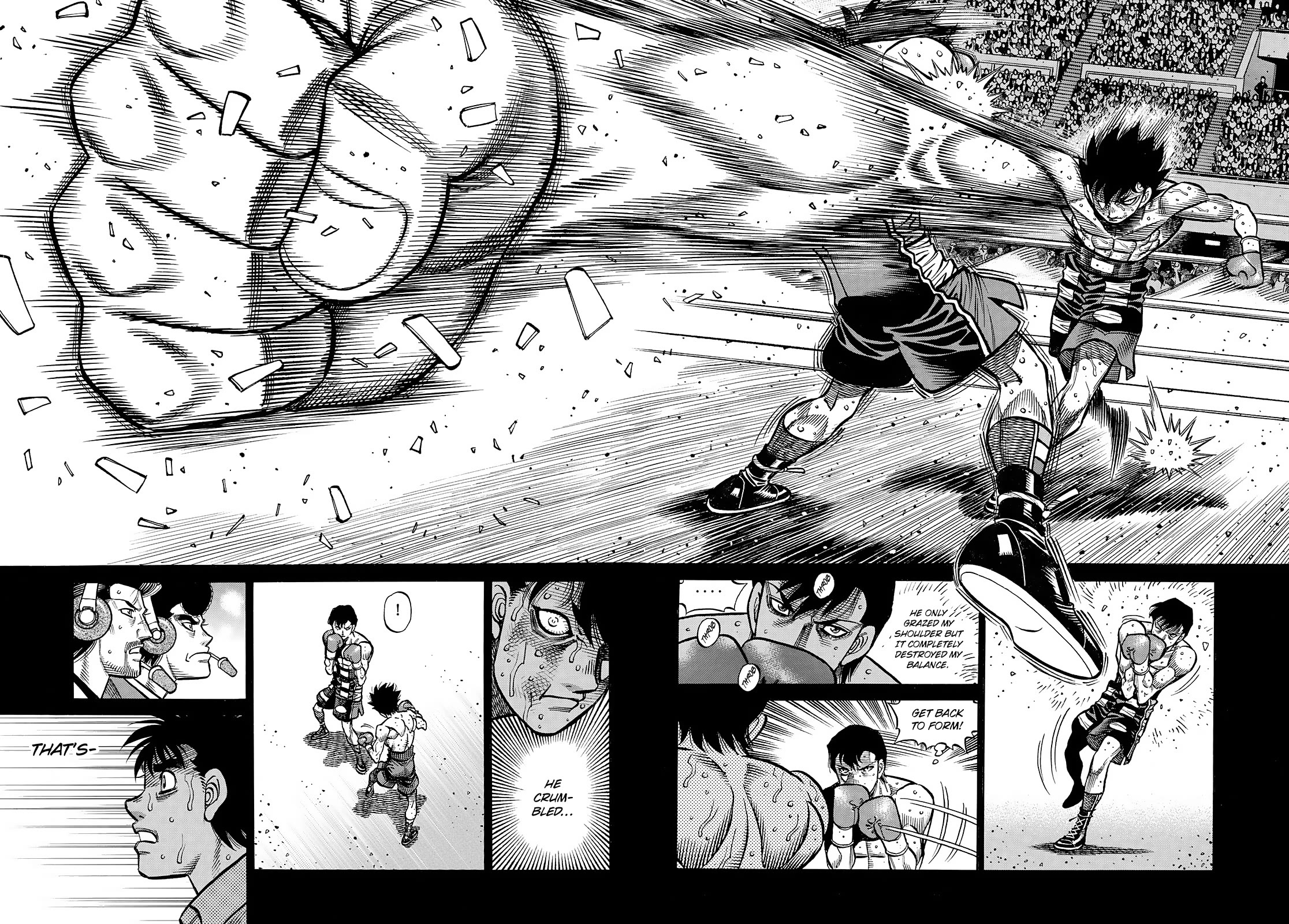 Hajime no Ippo Chapter 1507 page 6 - Chapter 1507: Comeback Knuckles