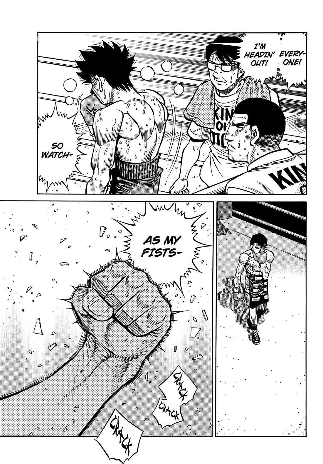 Hajime no Ippo Chapter 1509 page 10 - Chapter 1509: Crouching Tiger