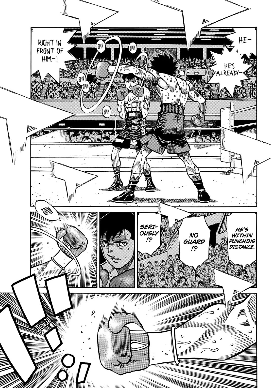 Hajime no Ippo Chapter 1509 page 13 - Chapter 1509: Crouching Tiger
