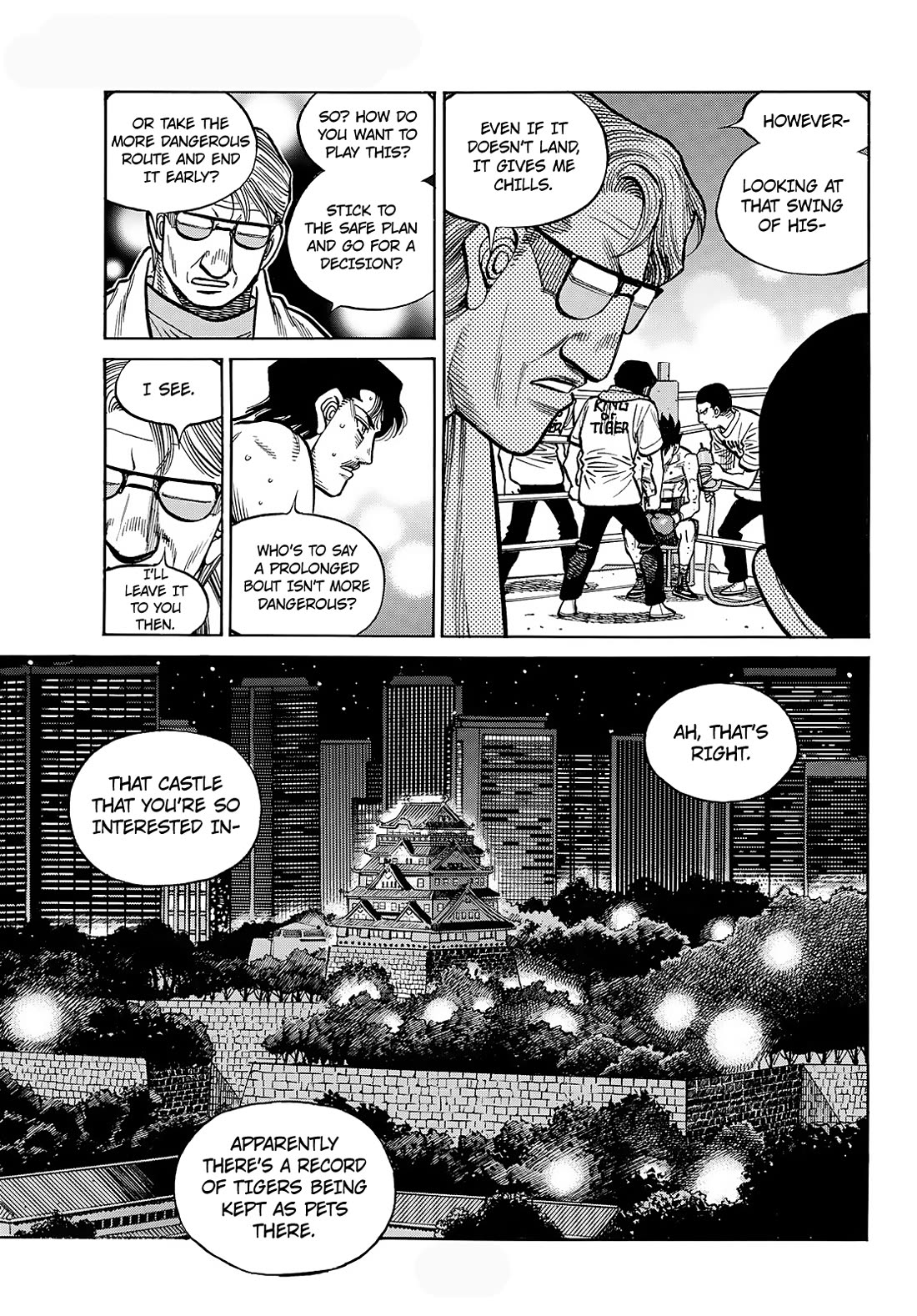Hajime no Ippo Chapter 1509 page 4 - Chapter 1509: Crouching Tiger