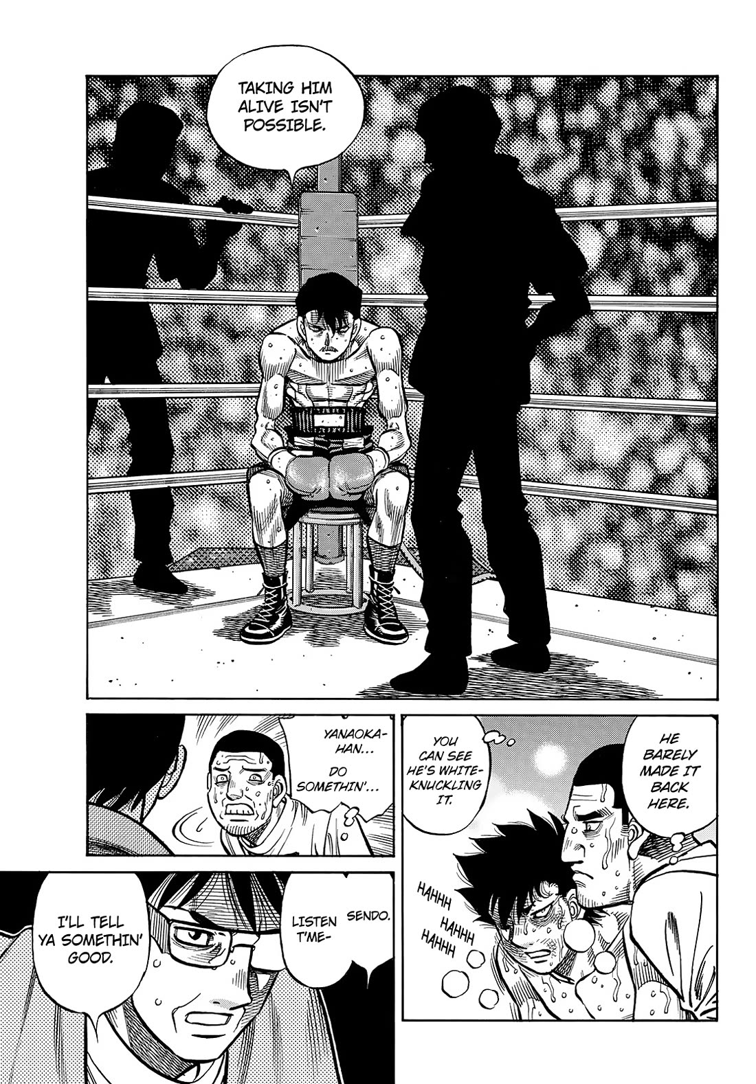 Hajime no Ippo Chapter 1509 page 6 - Chapter 1509: Crouching Tiger