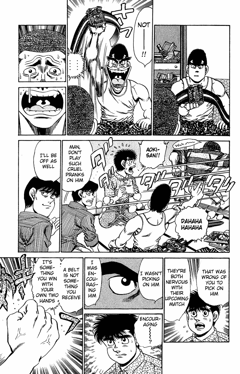 Hajime no Ippo Chapter 151.2 page 10 - Chapter 151 v2 : Battle Cry