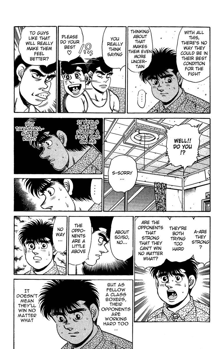 Hajime no Ippo Chapter 151.2 page 14 - Chapter 151 v2 : Battle Cry