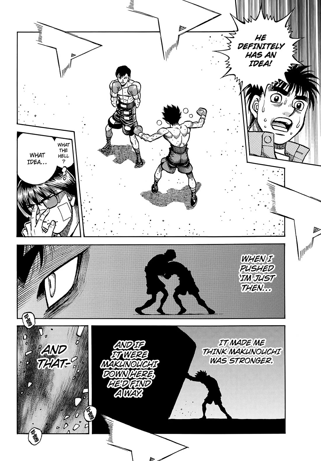 Hajime no Ippo Chapter 1510 page 3 - Chapter 1510 : Standing Tall