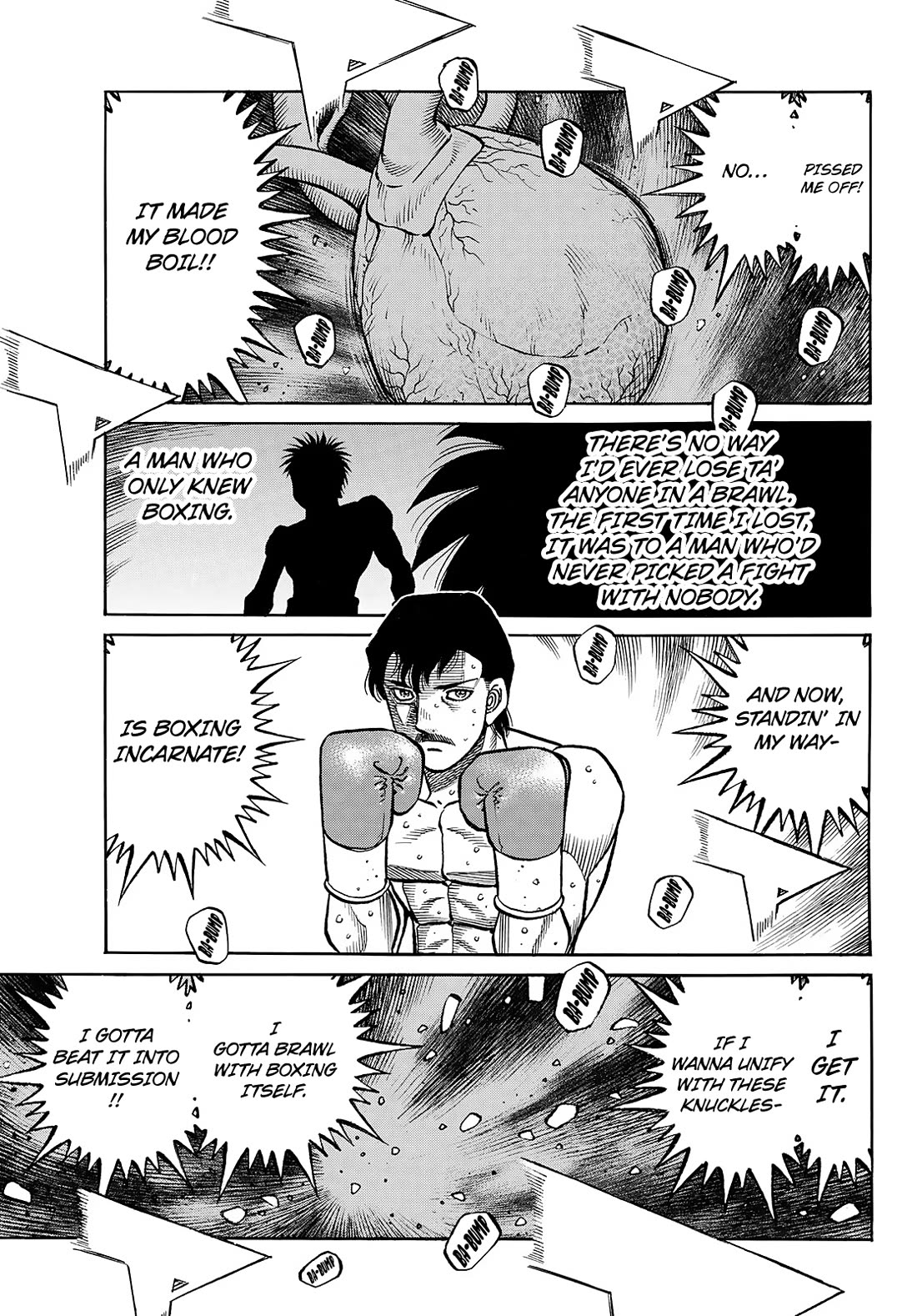 Hajime no Ippo Chapter 1510 page 4 - Chapter 1510 : Standing Tall