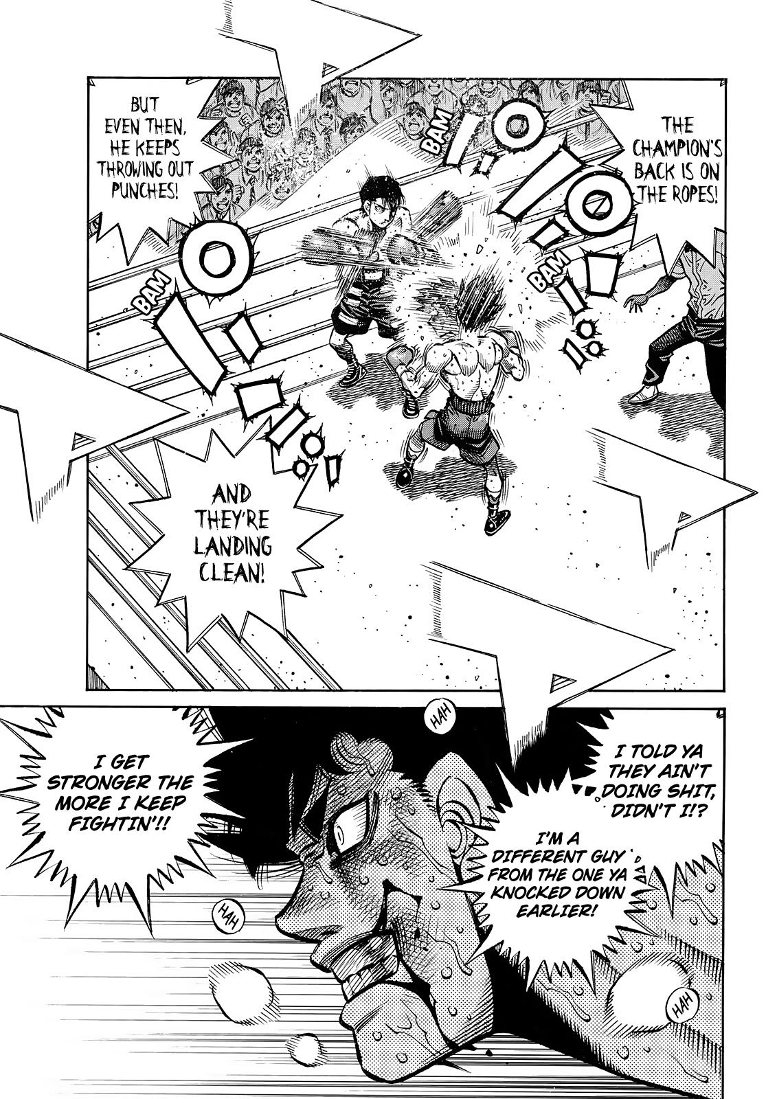 Hajime no Ippo Chapter 1513 page 15 - Chapter 1513