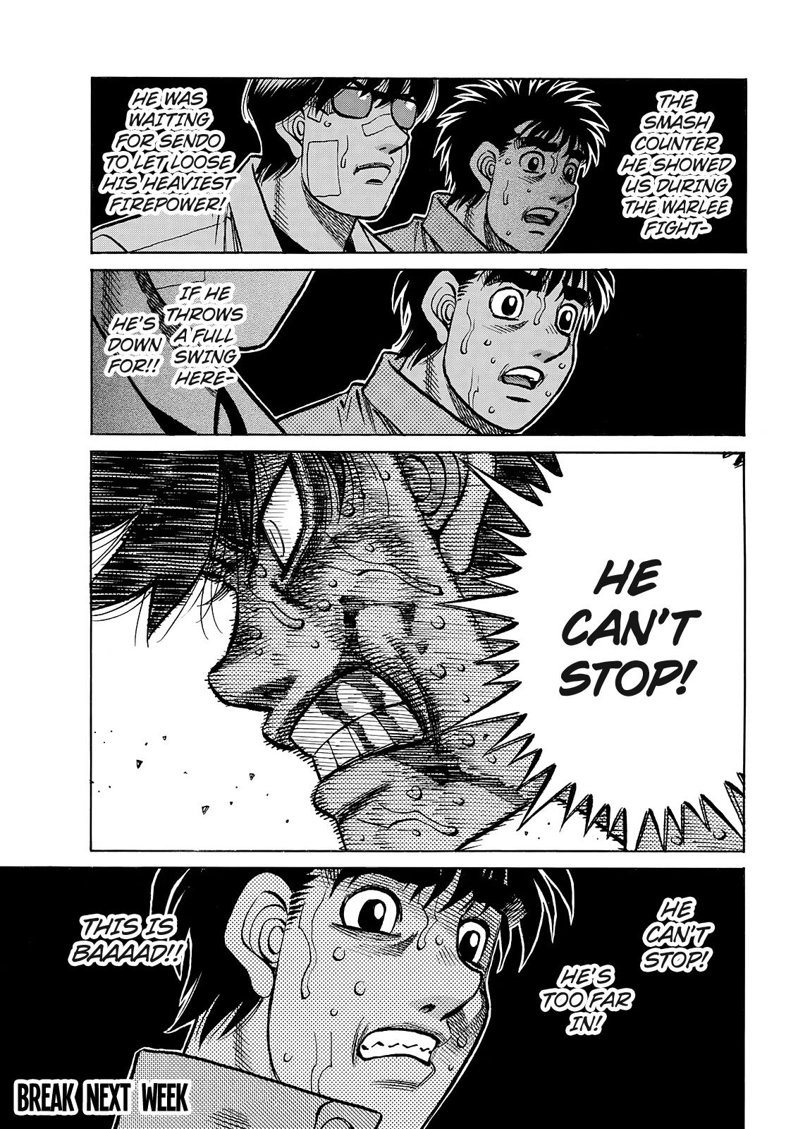 Hajime no Ippo Chapter 1514 page 14 - Chapter 1514