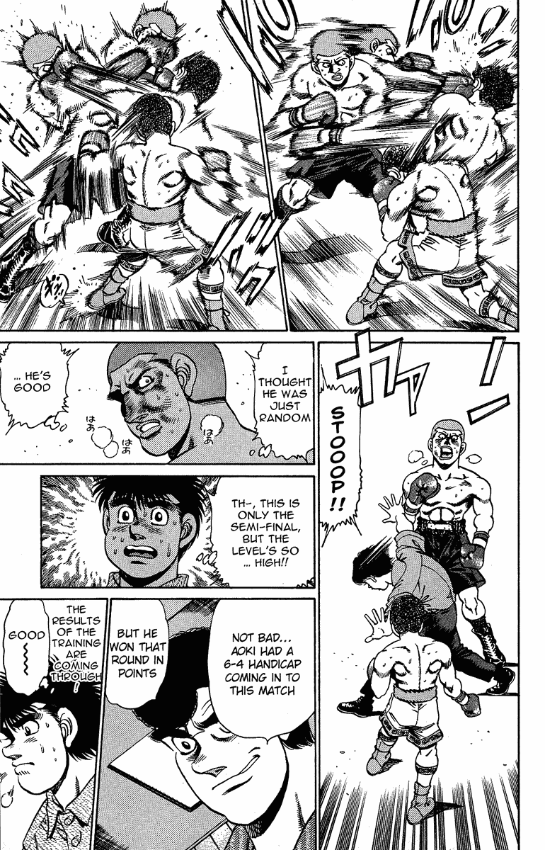 Hajime no Ippo Chapter 152.2 page 5 - Chapter 152 v2 : The Light and Shadow in the Ring