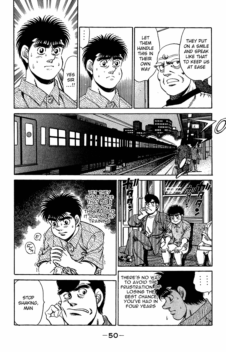 Hajime no Ippo Chapter 153.2 page 8 - Chapter 153 v2 : The Doubts of Anger