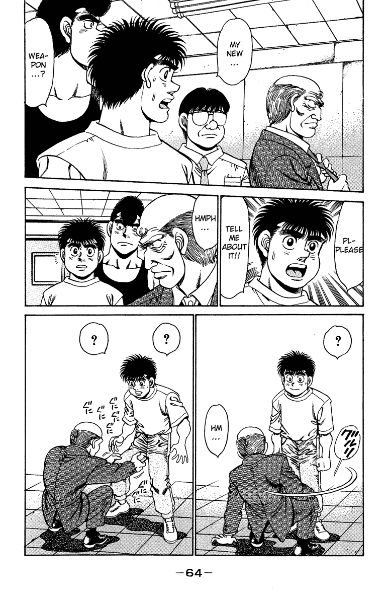 Hajime no Ippo Chapter 154.2 page 2 - Chapter 154 v2 : I Want to Be a Gazelle!