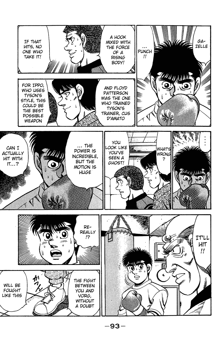 Hajime no Ippo Chapter 155.2 page 10 - Chapter 155 v2 : Gazelle Punch