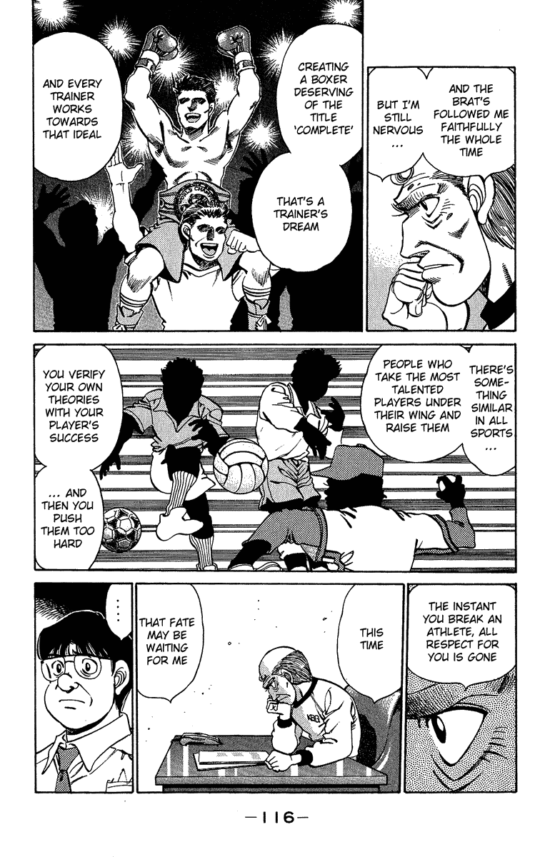 Hajime no Ippo Chapter 156.2 page 13 - Chapter 156 v2 : Depression of an Artist