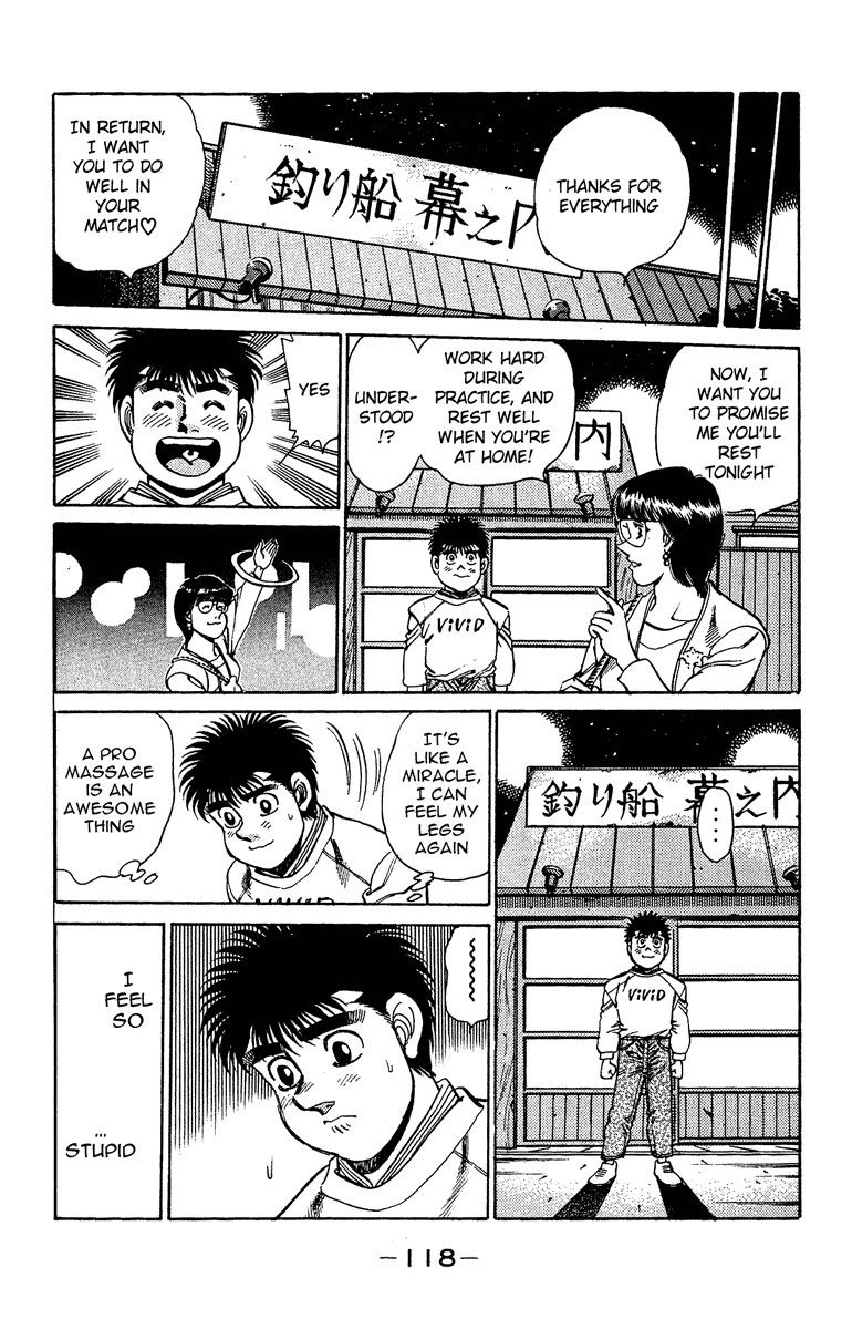 Hajime no Ippo Chapter 156.2 page 15 - Chapter 156 v2 : Depression of an Artist