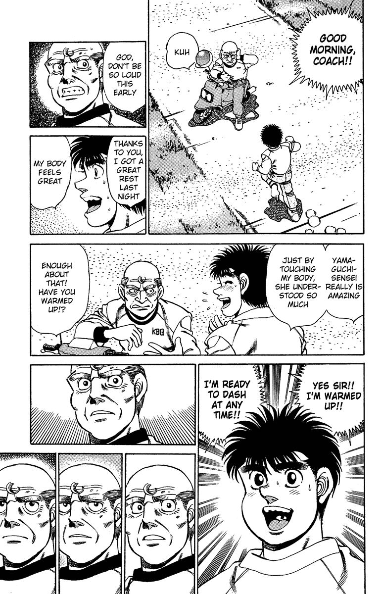 Hajime no Ippo Chapter 156.2 page 18 - Chapter 156 v2 : Depression of an Artist
