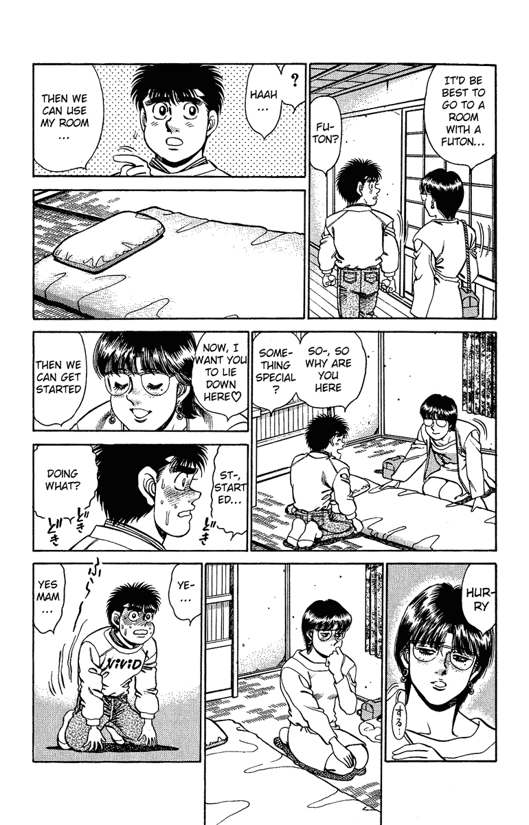 Hajime no Ippo Chapter 156.2 page 8 - Chapter 156 v2 : Depression of an Artist