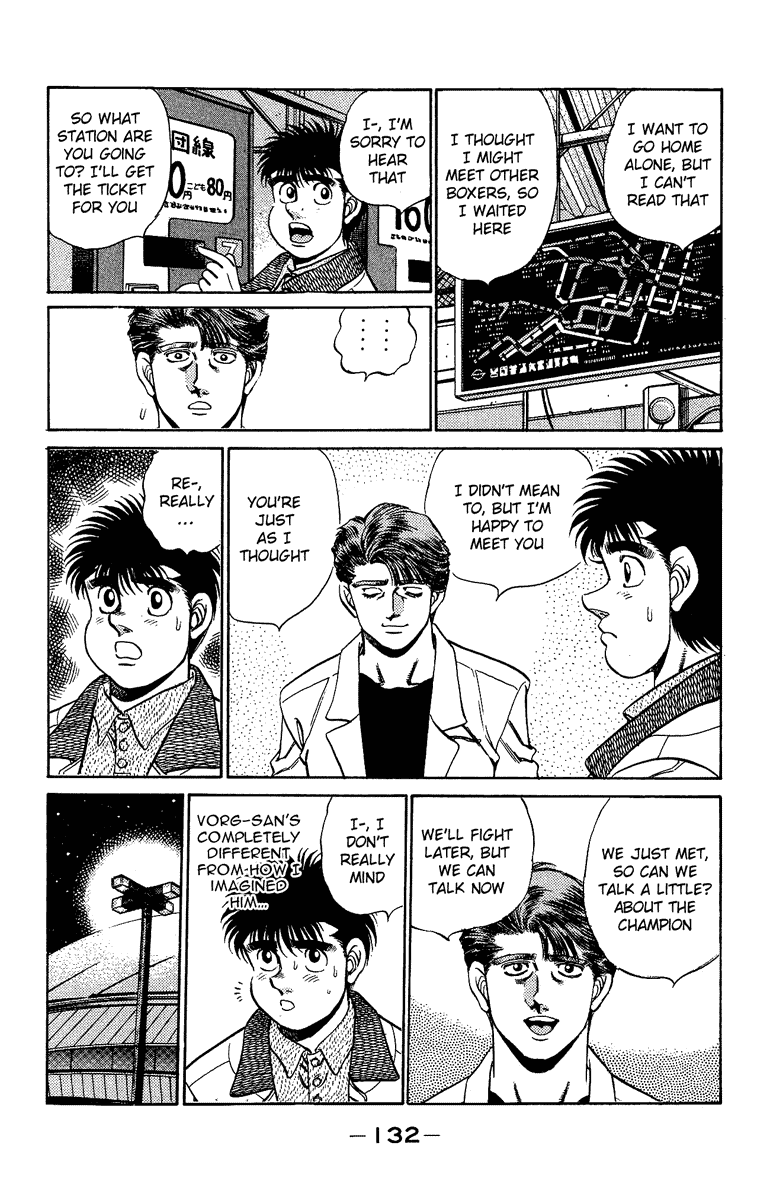Hajime no Ippo Chapter 157.2 page 10 - Chapter 157 v2 : Warm Soup