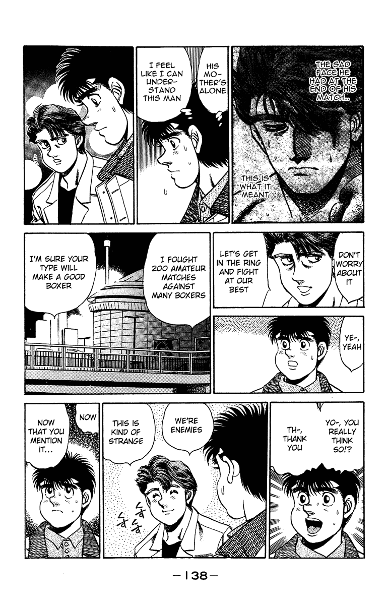 Hajime no Ippo Chapter 157.2 page 16 - Chapter 157 v2 : Warm Soup