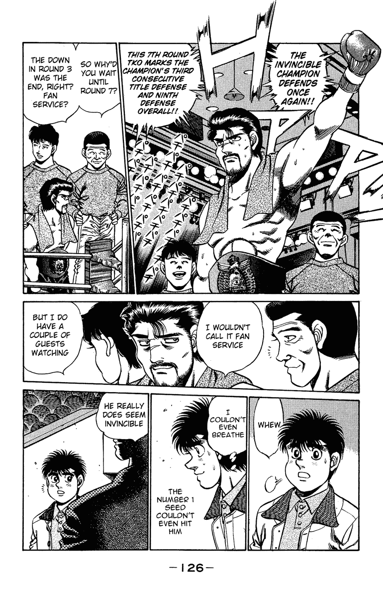 Hajime no Ippo Chapter 157.2 page 4 - Chapter 157 v2 : Warm Soup