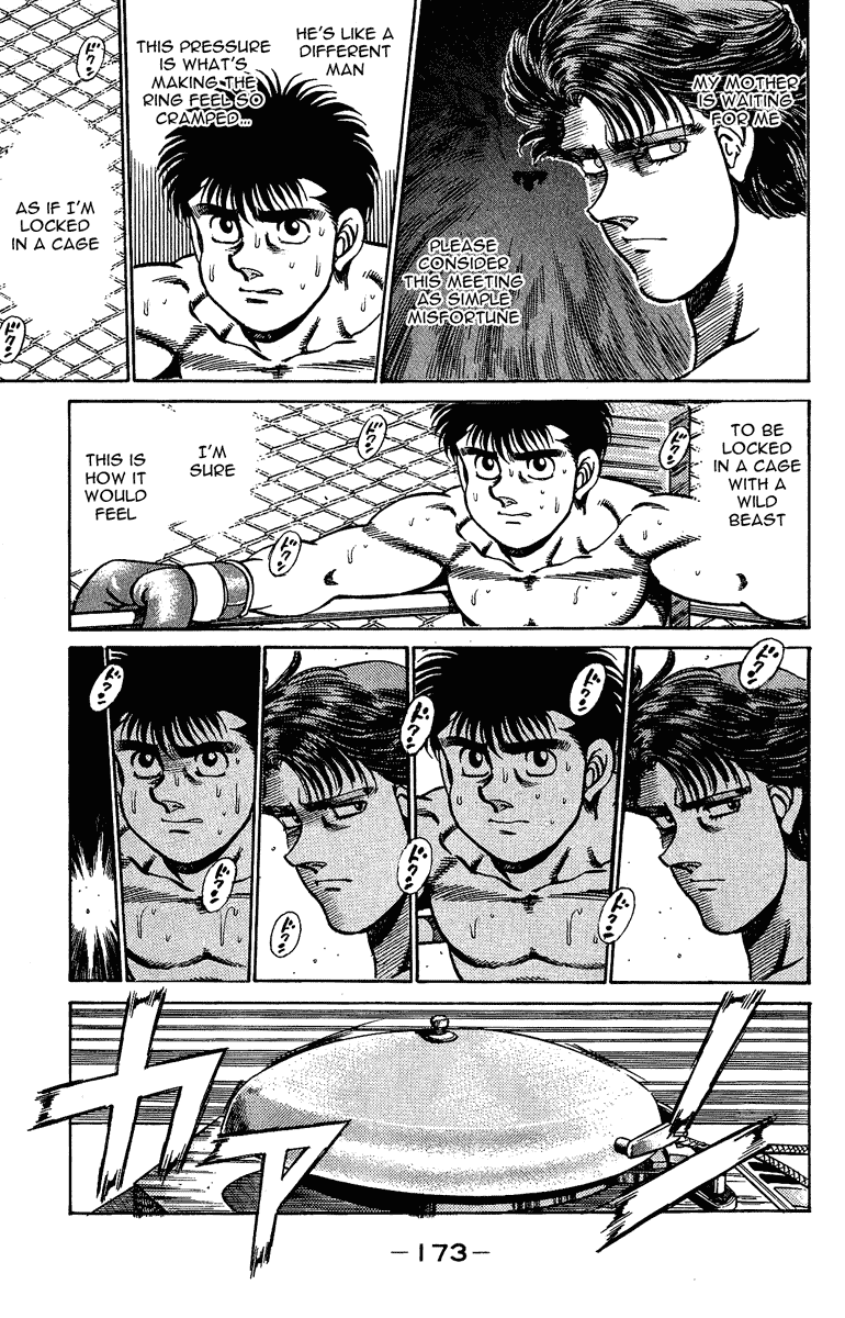 Hajime no Ippo Chapter 159.2 page 10 - Chapter 159 v2 : Caged Beast