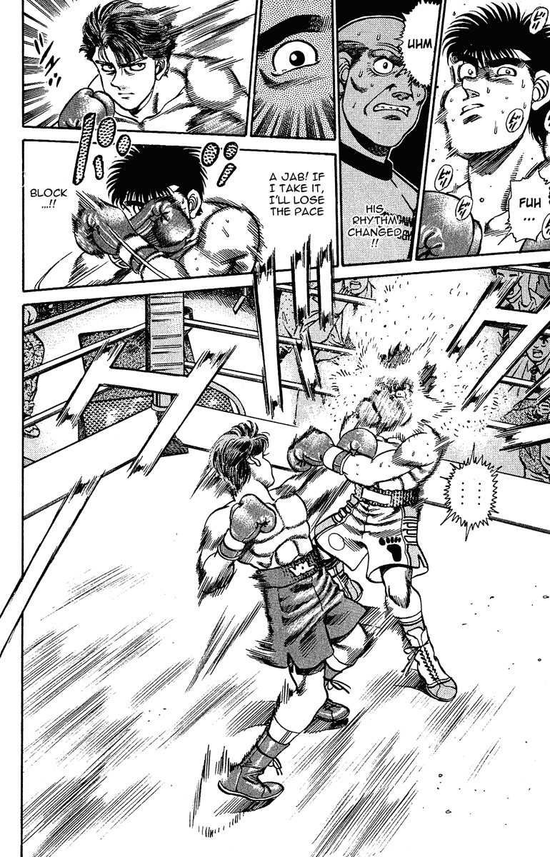 Hajime no Ippo Chapter 159.2 page 17 - Chapter 159 v2 : Caged Beast