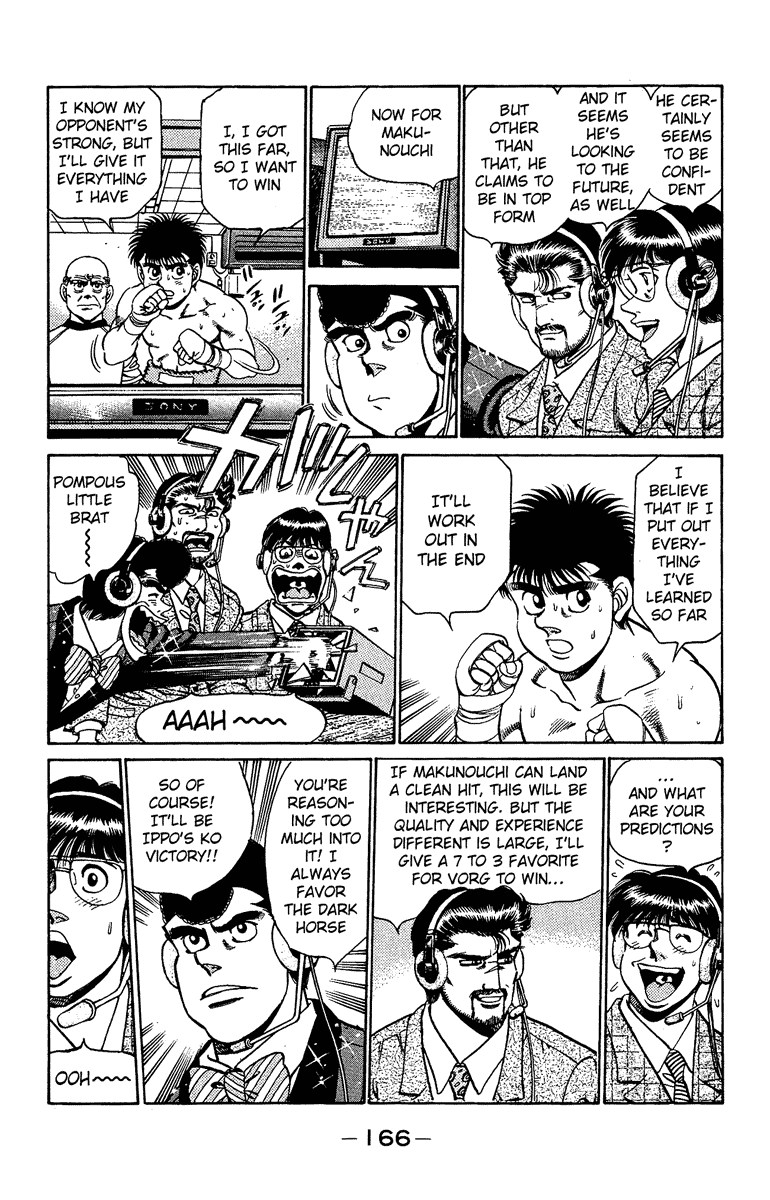 Hajime no Ippo Chapter 159.2 page 4 - Chapter 159 v2 : Caged Beast