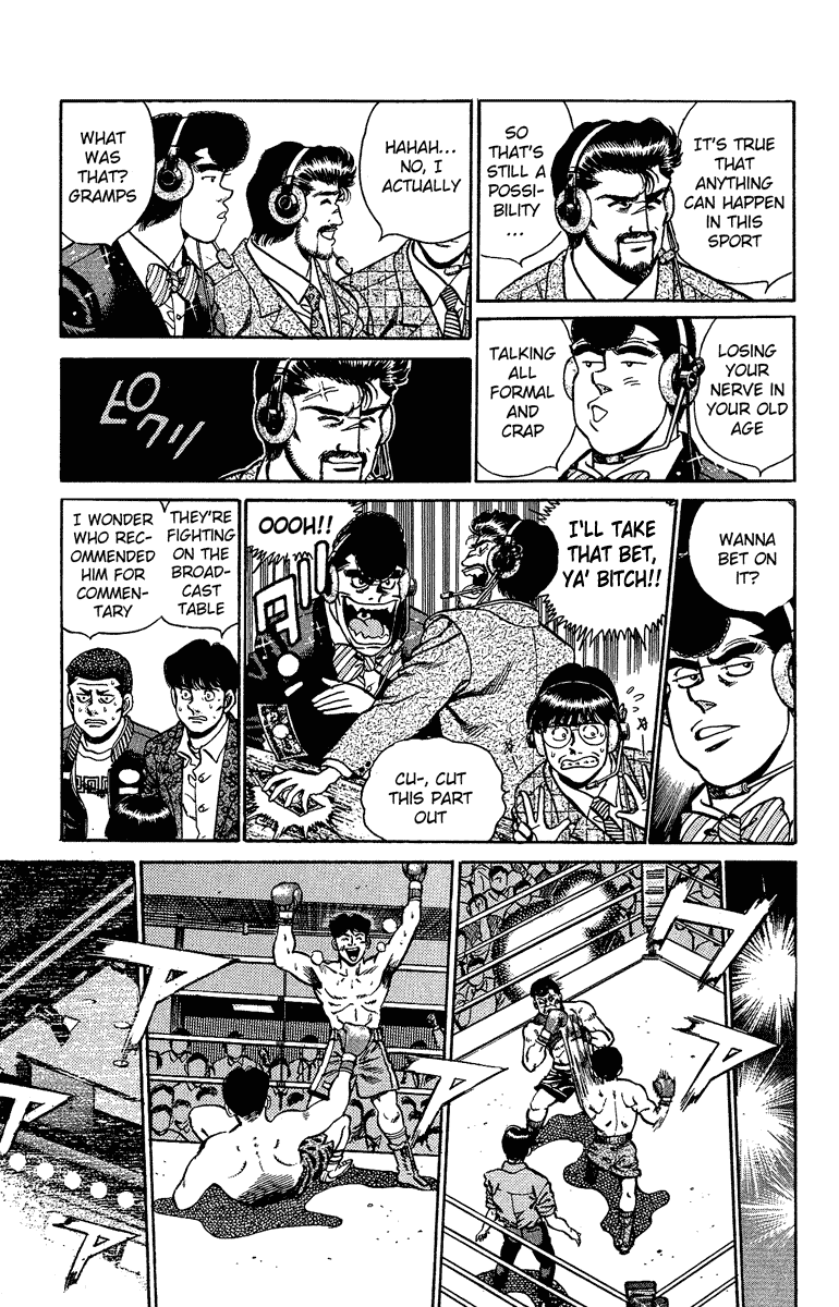 Hajime no Ippo Chapter 159.2 page 5 - Chapter 159 v2 : Caged Beast