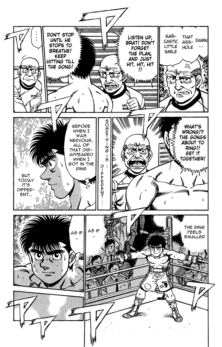 Hajime no Ippo Chapter 159.2 page 8 - Chapter 159 v2 : Caged Beast