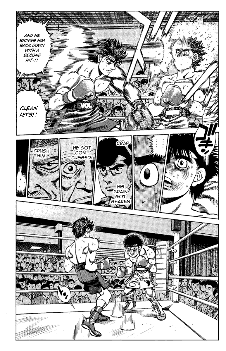 Hajime no Ippo Chapter 160.2 page 11 - Chapter 160 v2 : Can't Run