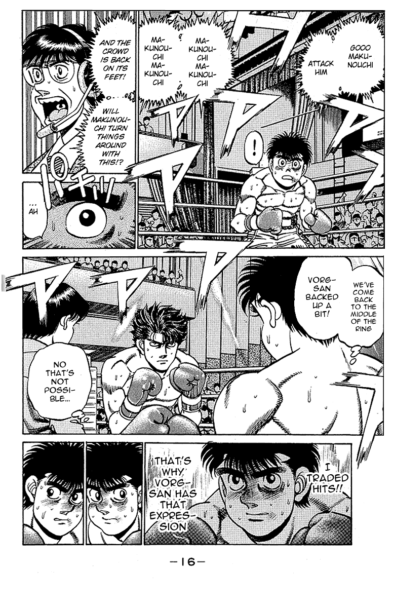 Hajime no Ippo Chapter 160.2 page 17 - Chapter 160 v2 : Can't Run