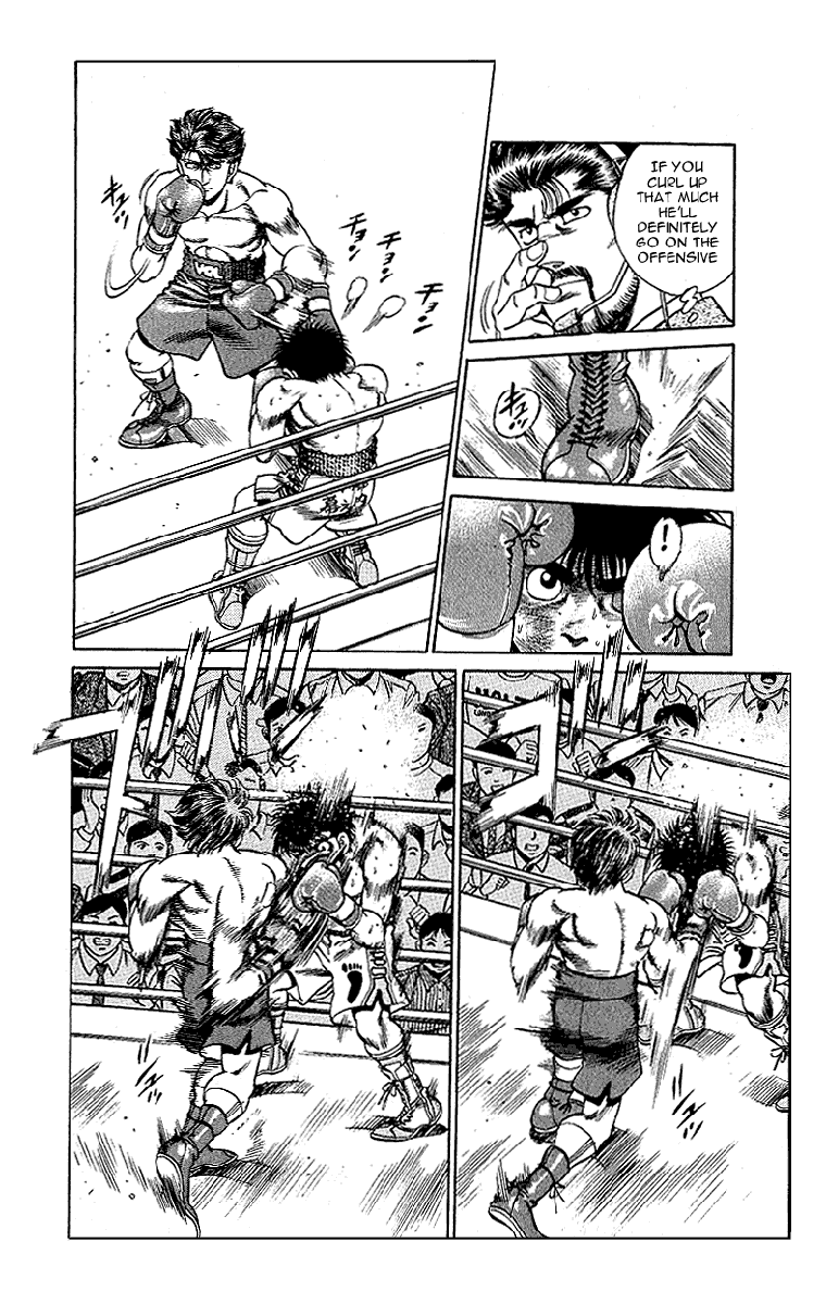 Hajime no Ippo Chapter 160.2 page 5 - Chapter 160 v2 : Can't Run