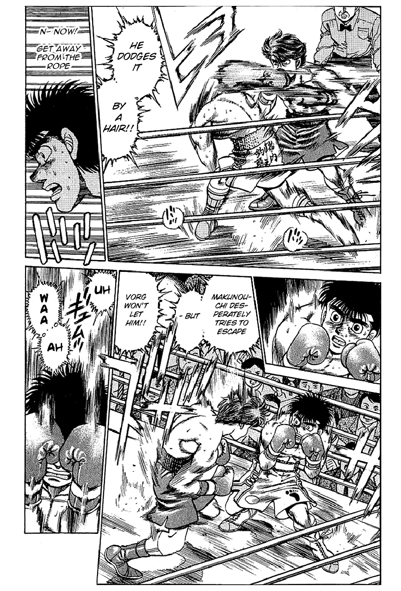 Hajime no Ippo Chapter 160.2 page 7 - Chapter 160 v2 : Can't Run