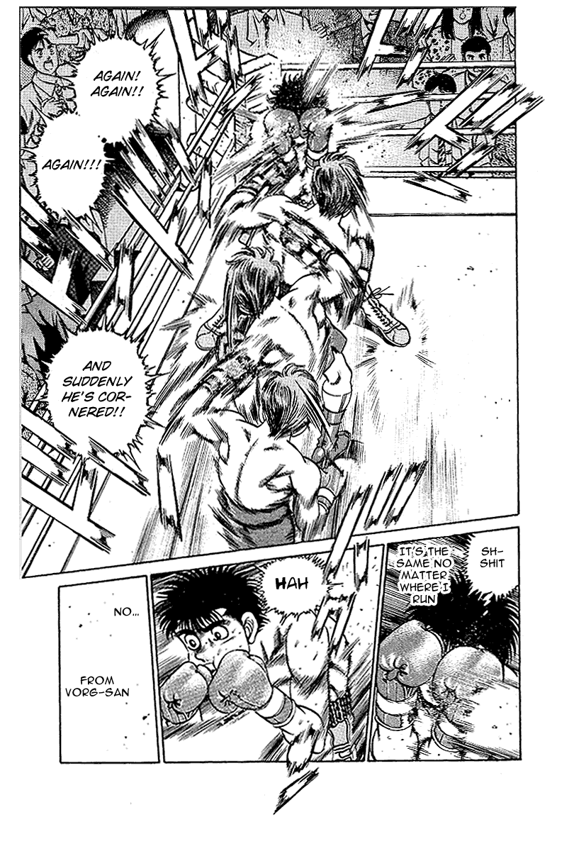 Hajime no Ippo Chapter 160.2 page 8 - Chapter 160 v2 : Can't Run