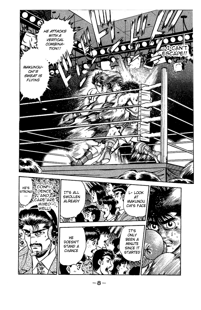 Hajime no Ippo Chapter 160.2 page 9 - Chapter 160 v2 : Can't Run