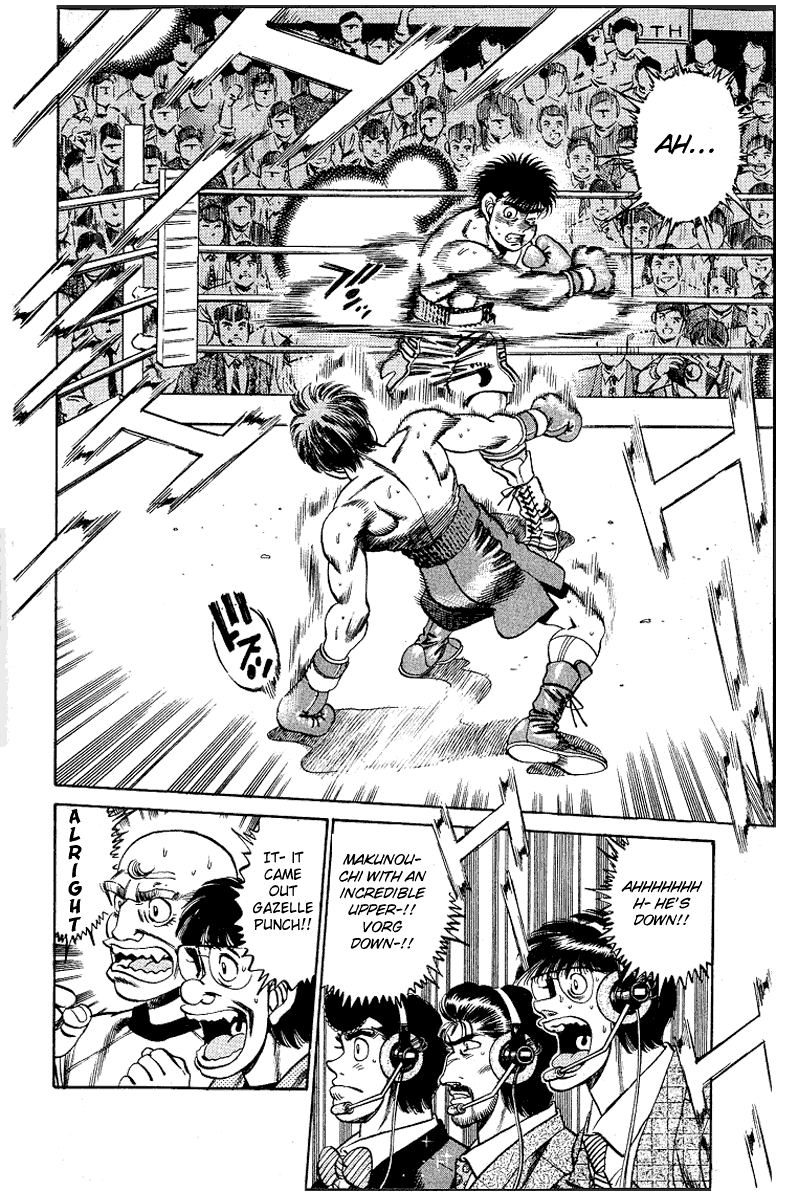 Hajime no Ippo Chapter 161.2 page 17 - Chapter 161 v2 : The Wolf that Was Too Kind