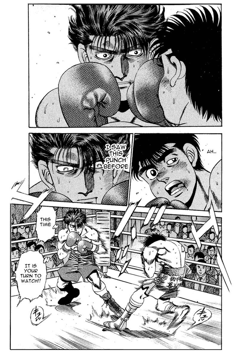 Hajime no Ippo Chapter 162.2 page 12 - Chapter 162 v2 : The Hunt Begins