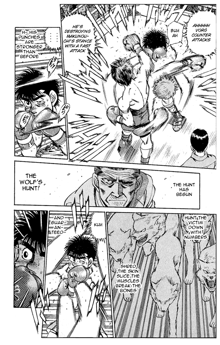 Hajime no Ippo Chapter 162.2 page 13 - Chapter 162 v2 : The Hunt Begins