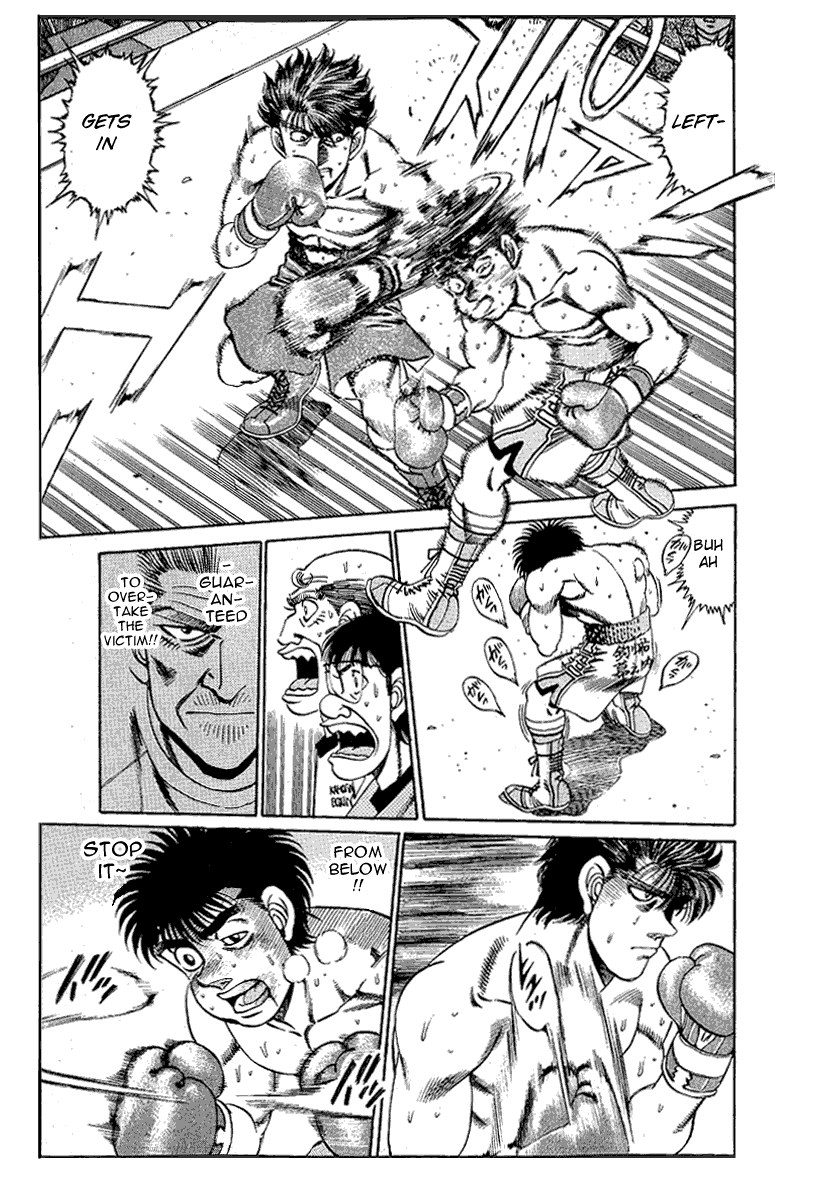 Hajime no Ippo Chapter 162.2 page 14 - Chapter 162 v2 : The Hunt Begins