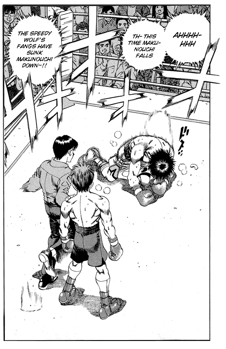 Hajime no Ippo Chapter 162.2 page 18 - Chapter 162 v2 : The Hunt Begins