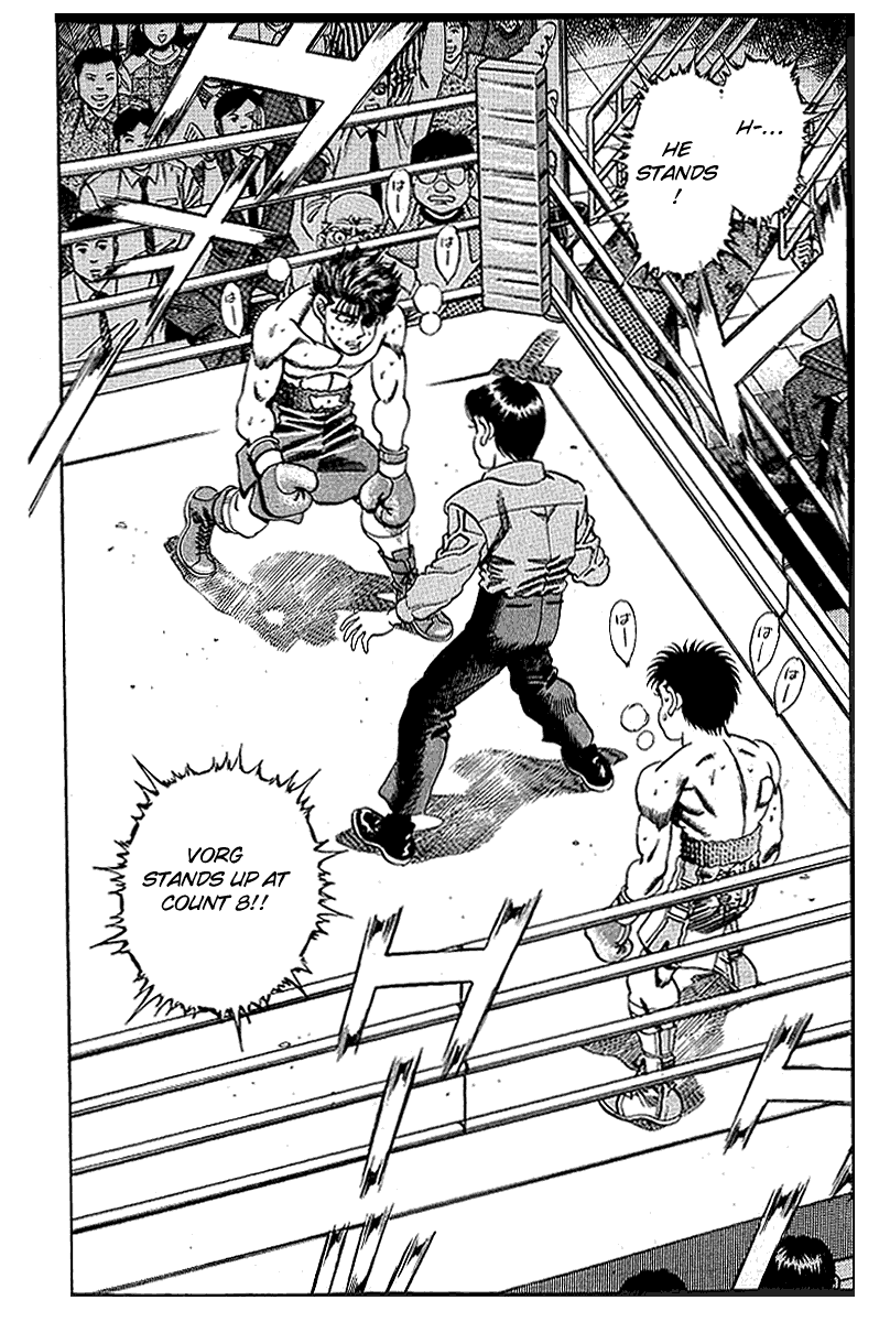 Hajime no Ippo Chapter 162.2 page 5 - Chapter 162 v2 : The Hunt Begins