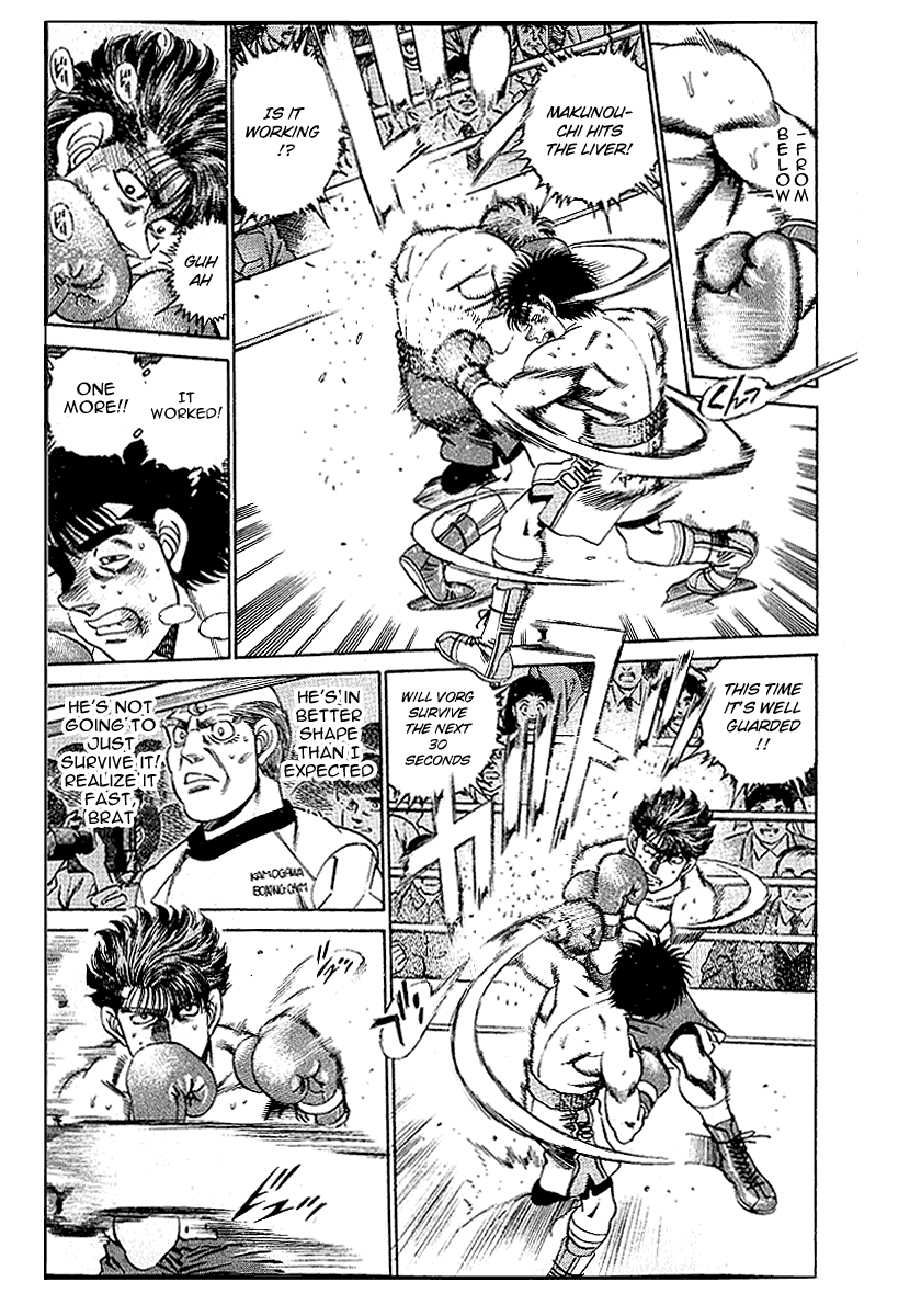Hajime no Ippo Chapter 162.2 page 8 - Chapter 162 v2 : The Hunt Begins
