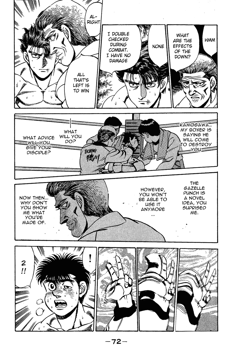 Hajime no Ippo Chapter 163.2 page 9 - Chapter 163 v2 : BELIEVE