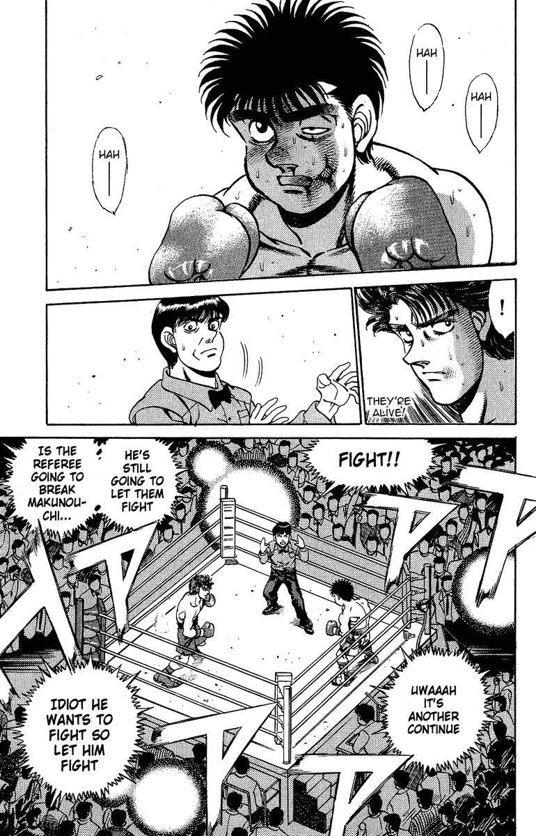 Hajime no Ippo Chapter 164.2 page 13 - Chapter 164 v2 : The Desperate Gazelle