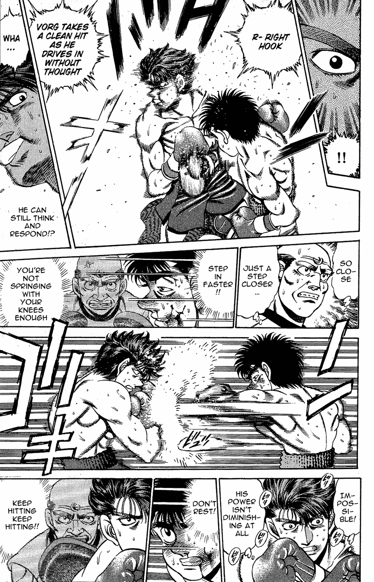 Hajime no Ippo Chapter 164.2 page 15 - Chapter 164 v2 : The Desperate Gazelle